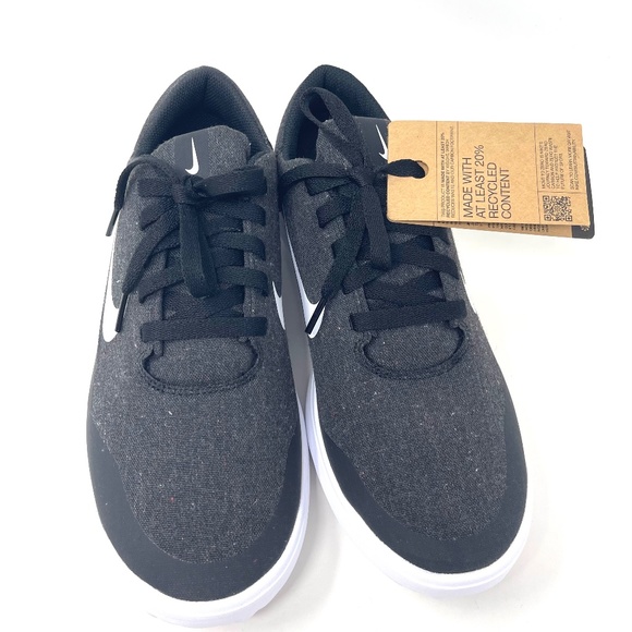 💖MEGA SALE💖NIKE VICTORY G LITE Black Canvas Men's Sneakers CW8190 024 - Picture 3 of 11